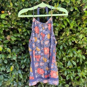 NWT Lucky Brand Women’s Floral Boho Halter Top